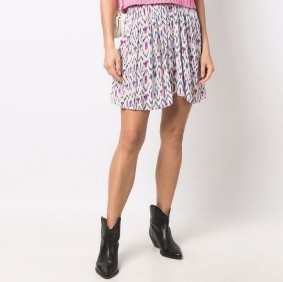 NWT Isabel Marant Assia Flared Mini Skirt - Picture 7 of 11